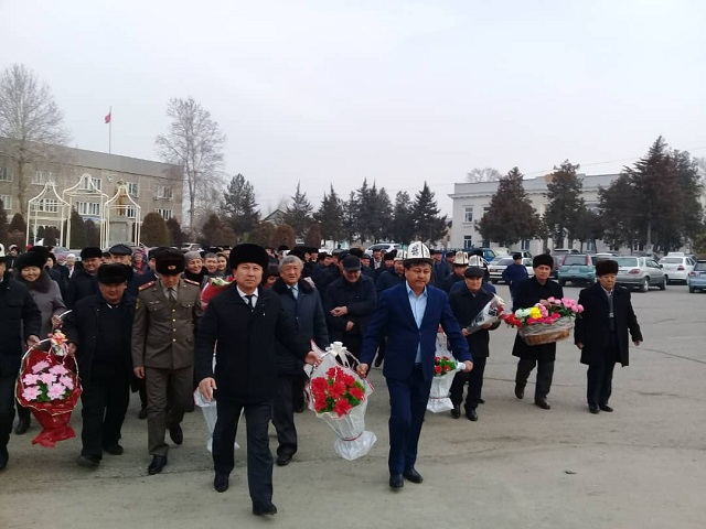 Дооронбек Садырбаевдин 80 жылдыгы кичи мекени  Ноокенде белгиленди