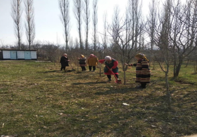 ЖАШЫЛДАНДЫРУУ МЕНЕН ЖАСАЛГАЛОО БАЛА БАКЧАДА