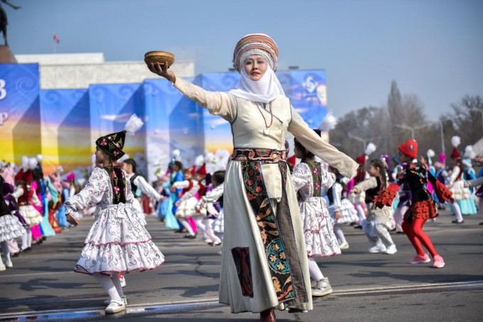 Народный праздник Нооруз в Кыргызстане