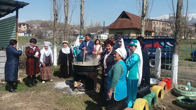         Кɵк-Жаӊгак  шаарындагы  ШББ бɵлүмү  менен  шаардык профсоюз  уюму  тарабынан  ɵткɵрүлгɵн  иш чара